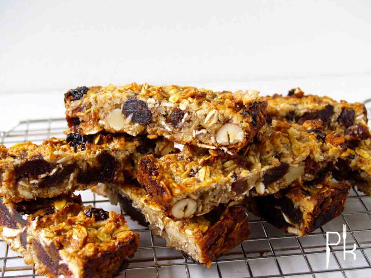 Muesli repen met banaan en dadel gezond tussendoortje Pienskeuken