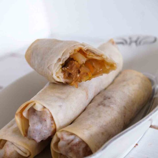vegan groente loempia's