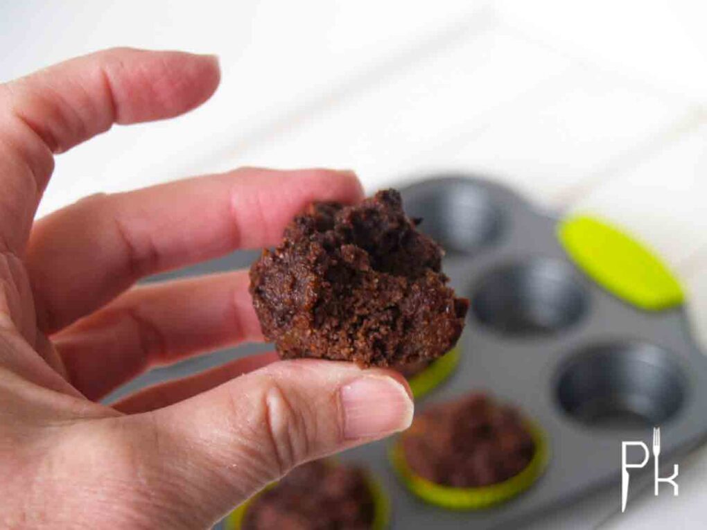 vegan glutenvrije chocolade muffin cake 